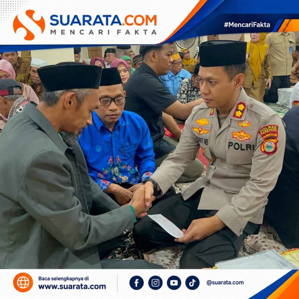 Kapolres Parepare Menghadiri Pelaksanaan Nikah Massal Gratis Dalam Rangka Memperingati HUT RI ke-81