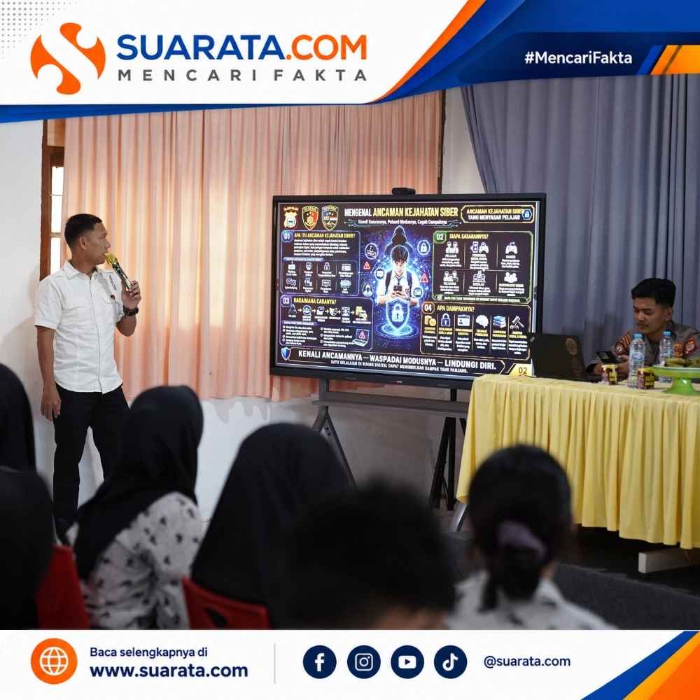 Polres Parepare Edukasi 94 Siswa SMAN 4, Kenalkan AI untuk Belajar dan Berkarya Secara Bijak