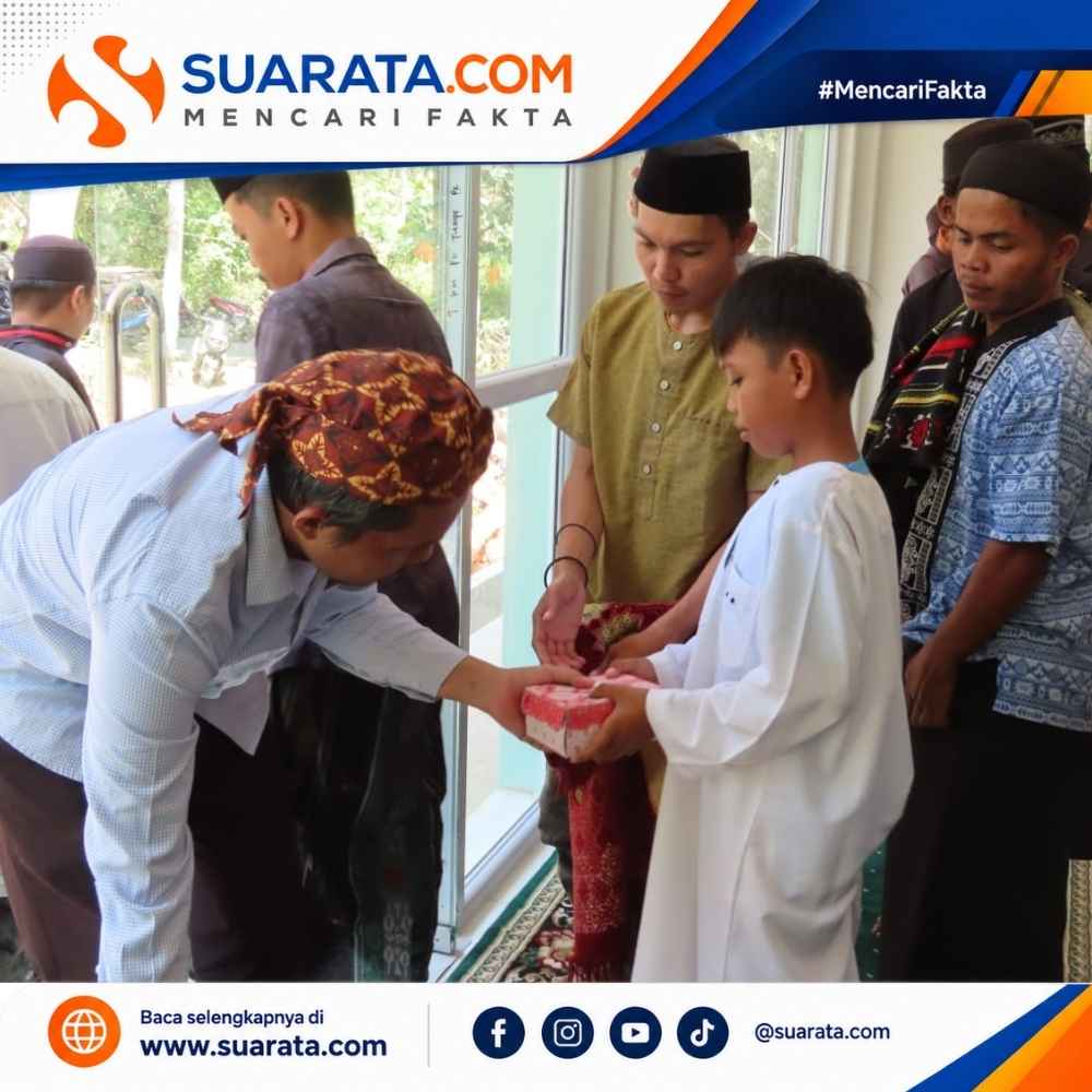 Jumat Berkah di Masjid As-Safar Jadi Momentum Berbagi Usai Salat Perdana