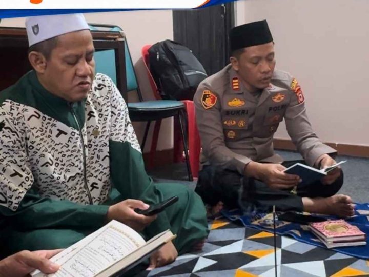 Zikir Bersama Polsek Ujung, Doakan Keselamatan Bangsa Jelang Hari Kemerdekaan Indonesia