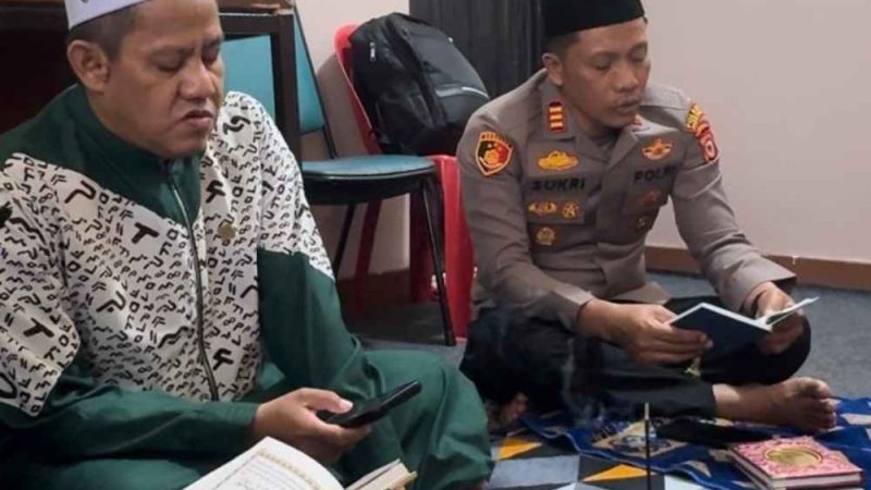 Zikir Bersama Polsek Ujung, Doakan Keselamatan Bangsa Jelang Hari Kemerdekaan Indonesia