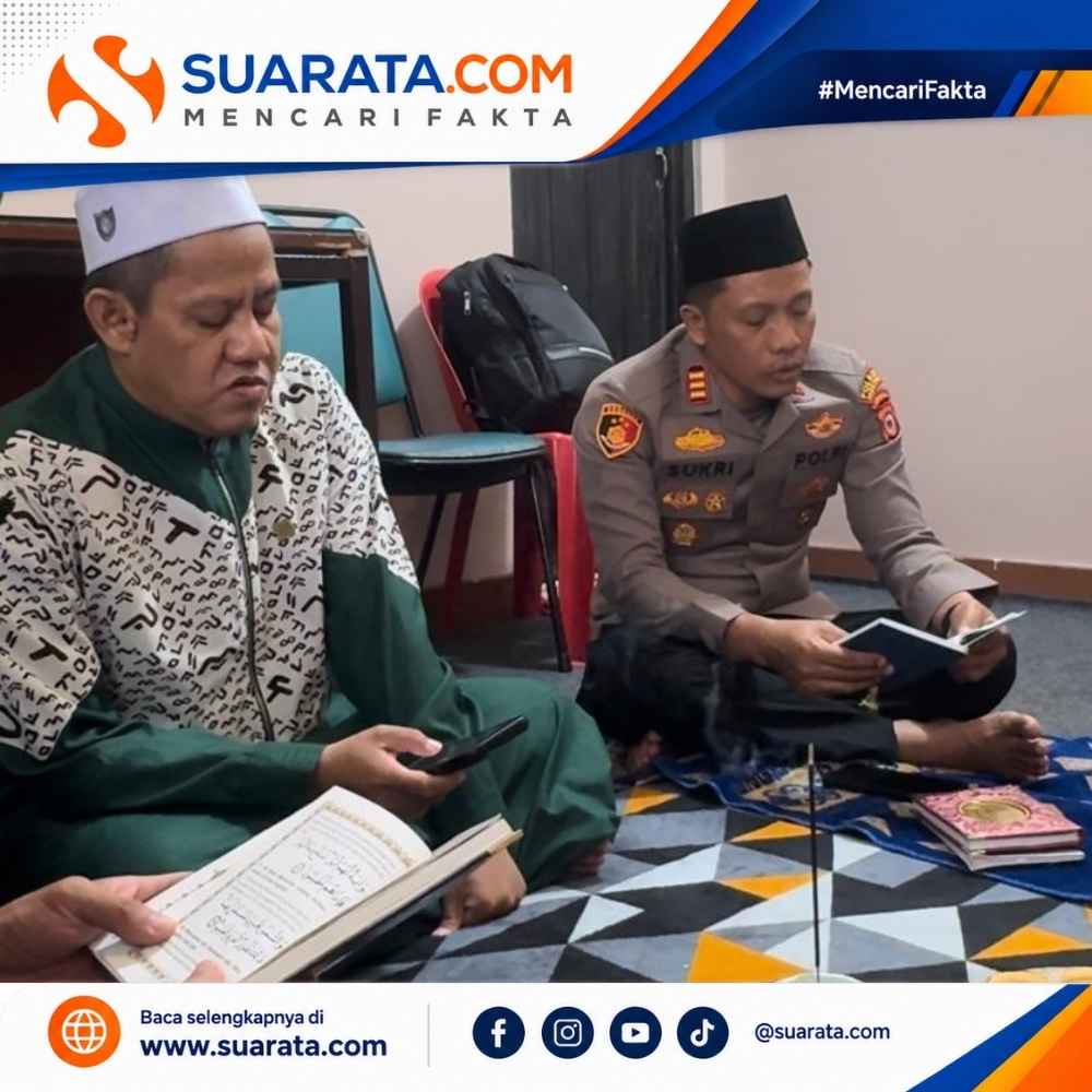 Zikir Bersama Polsek Ujung, Doakan Keselamatan Bangsa Jelang Hari Kemerdekaan Indonesia