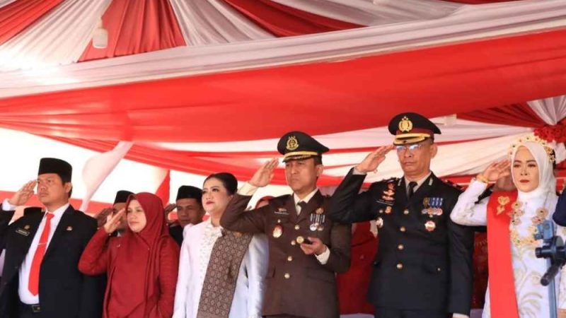 Wakapolres Majene Hadiri Upacara Detik-detik Proklamasi HUT RI ke-81