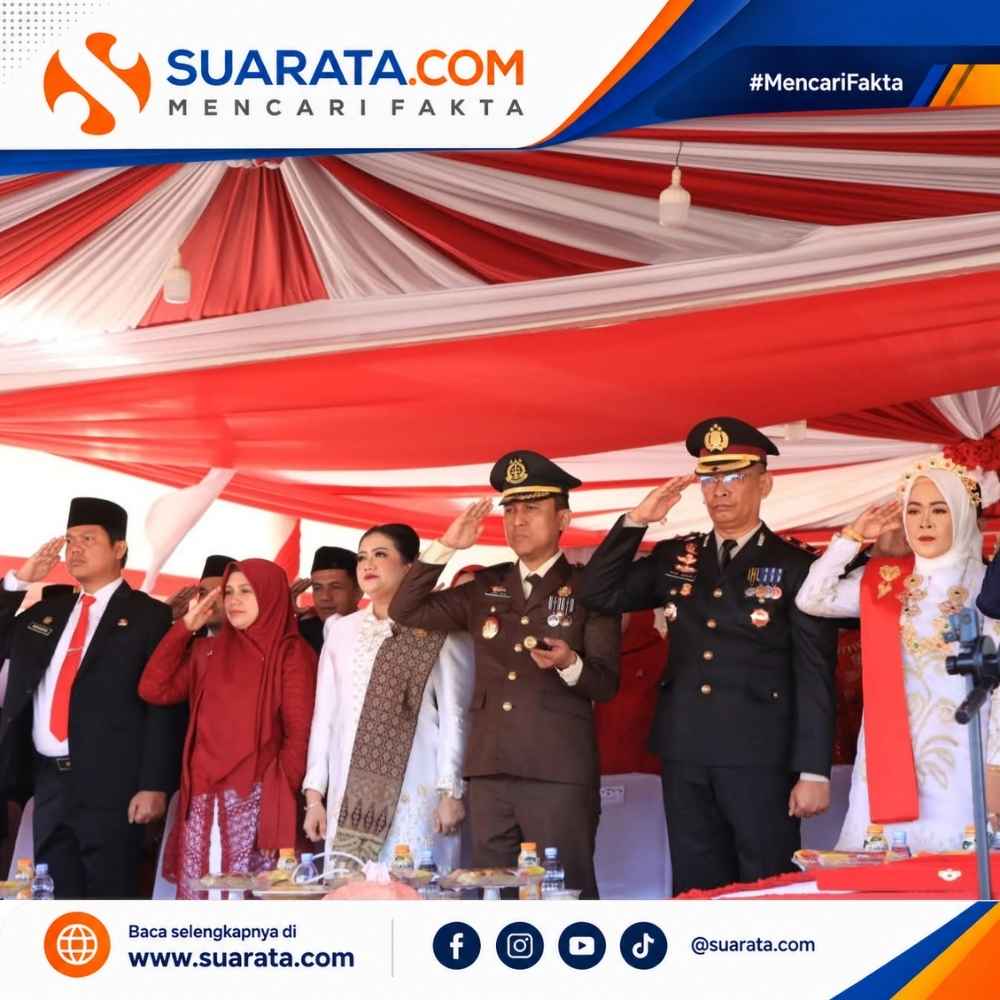 Wakapolres Majene Hadiri Upacara Detik-detik Proklamasi HUT RI ke-81