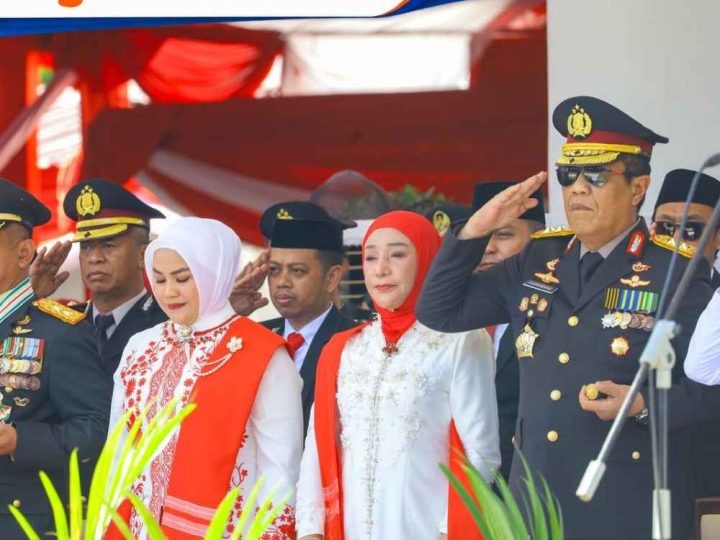 Kapolda Sulsel Hadiri Upacara HUT ke-81 Kemerdekaan RI di Rujab Gubernur Sulsel