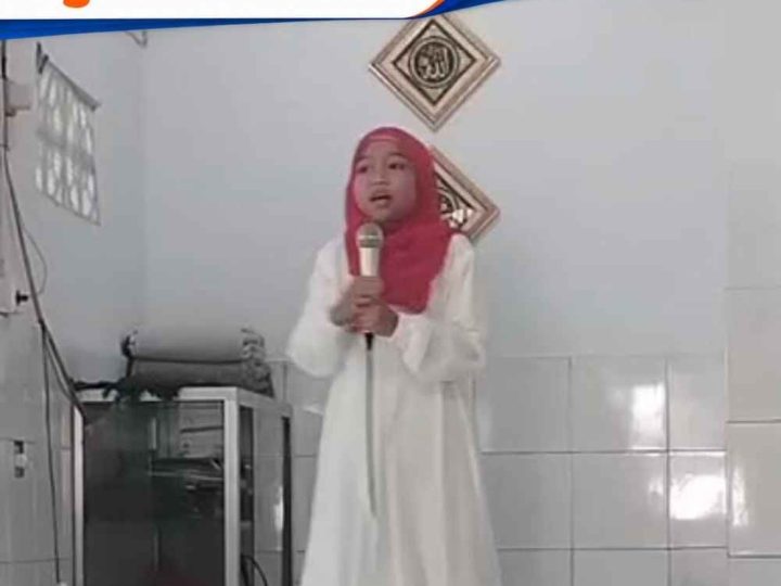 Siswi MI DDI Ujung Lare Juara 1 Pildacil Kemenag Parepare