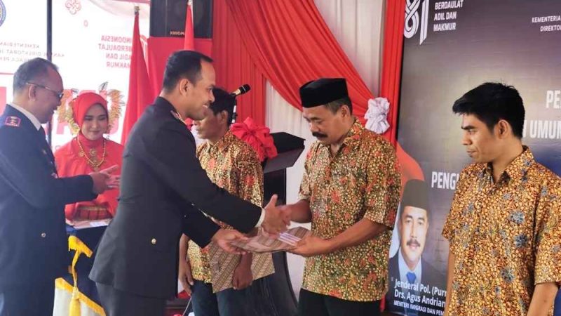 Wakapolres Polman Hadiri Penyerahan Remisi Umum di Lapas Kelas IIB Polewali