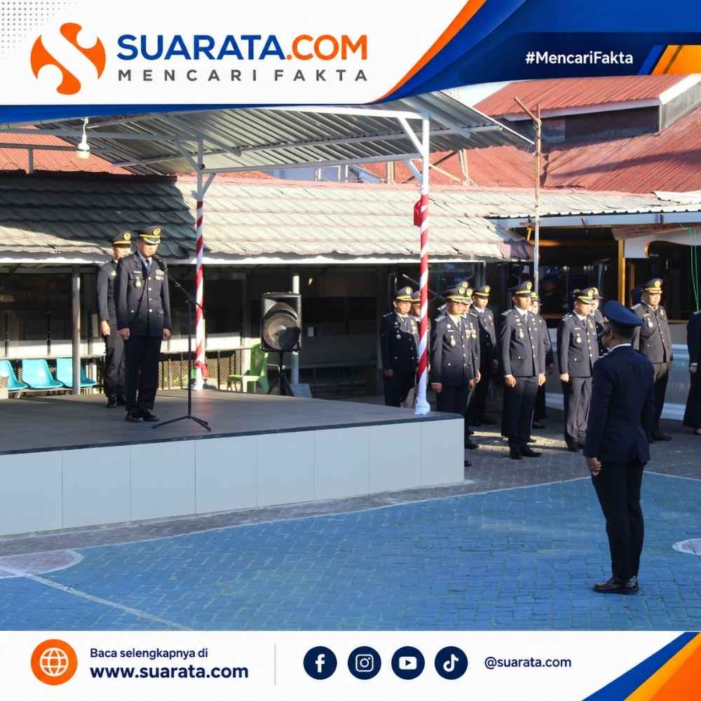 Lapas Parepare Gelar Upacara HUT ke-81 Kemerdekaan Republik Indonesia