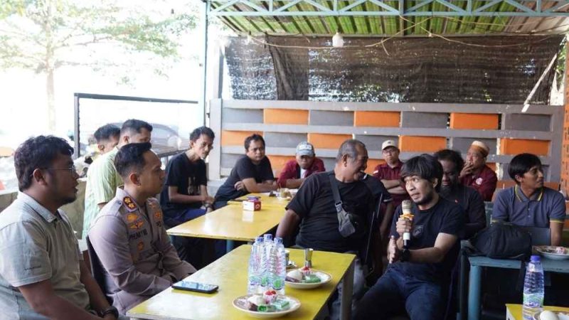 Kapolres Parepare Temui Jurnalis, Bahas Persawahan Bacukiki hingga Distribusi BBM 