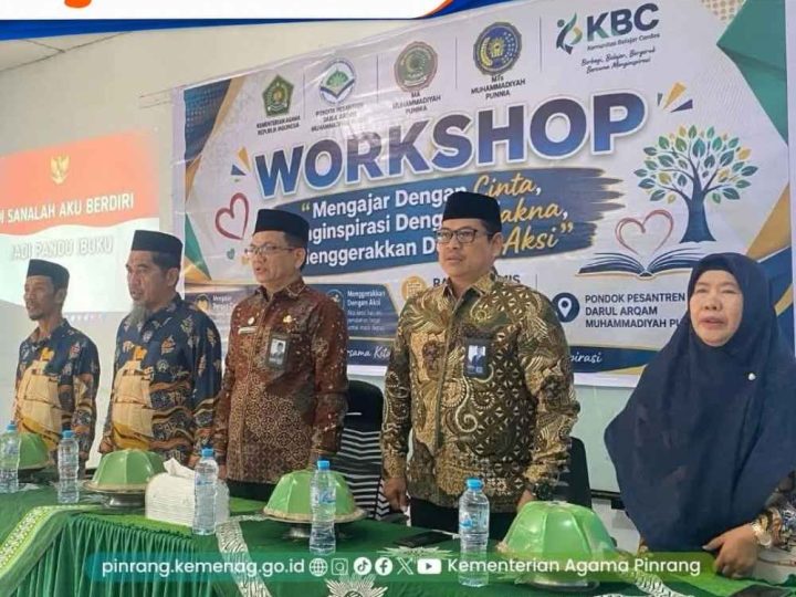 Kemenag Pinrang Dorong Guru Seimbangkan Ilmu, Cinta dan Akhlak