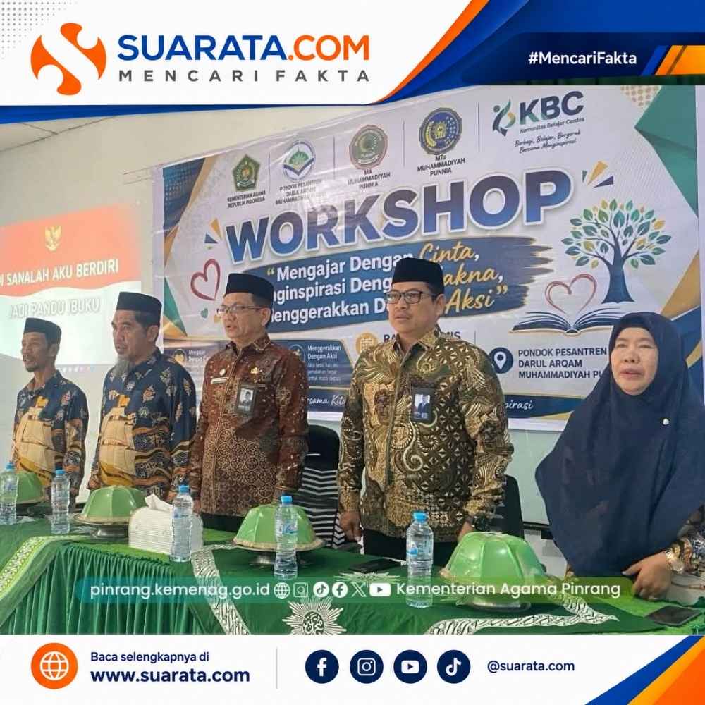 Kemenag Pinrang Dorong Guru Seimbangkan Ilmu, Cinta dan Akhlak