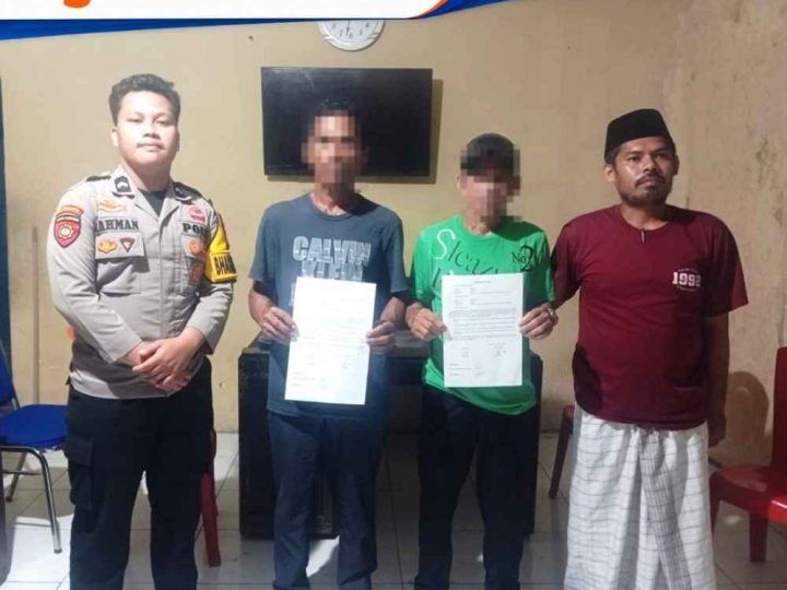 Polsek Malunda Mediasi Kasus Penganiayaan Ringan Anak, Kedua Pihak Sepakat Berdamai