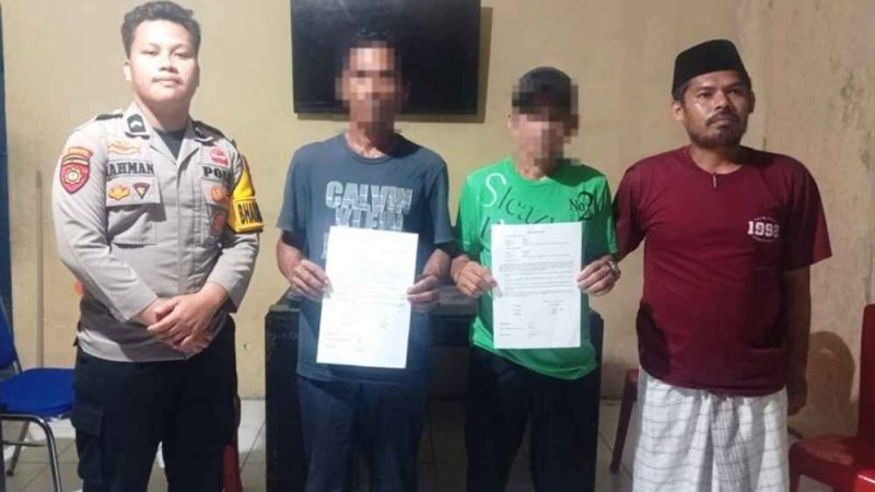 Polsek Malunda Mediasi Kasus Penganiayaan Ringan Anak, Kedua Pihak Sepakat Berdamai