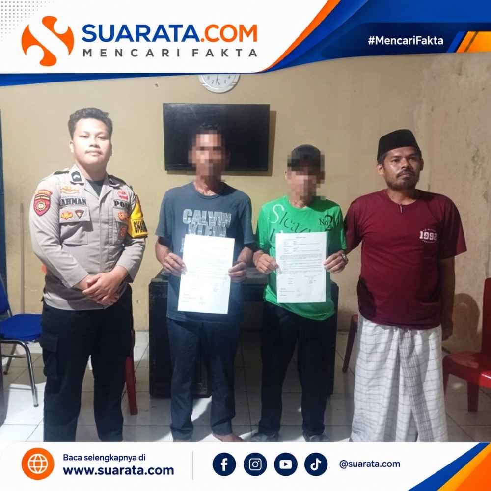 Polsek Malunda Mediasi Kasus Penganiayaan Ringan Anak, Kedua Pihak Sepakat Berdamai