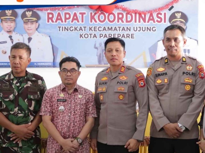 Rapat Koordinasi Tingkat Kecamatan Ujung, Perkuat Sinergi Tiga Pilar Untuk Pemeliharaan Kamtibmas yang Lebih Kondusif