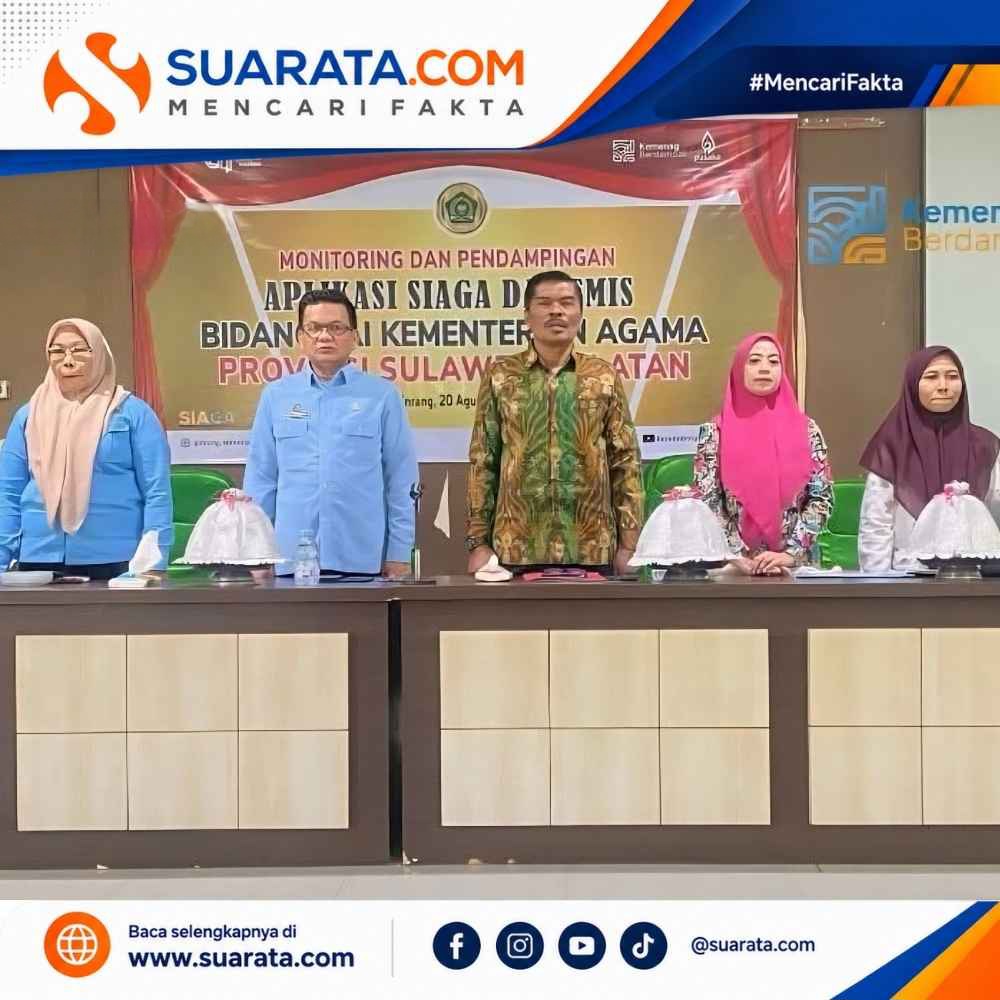 Kemenag Sulsel Perkuat Validasi SIAGA dan EMIS untuk Guru PAI Pinrang