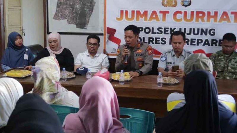 Camat Ujung Parepare Apresiasi Jumat Curhat, Wadah Keterbukaan Yang Memberi Manfaat