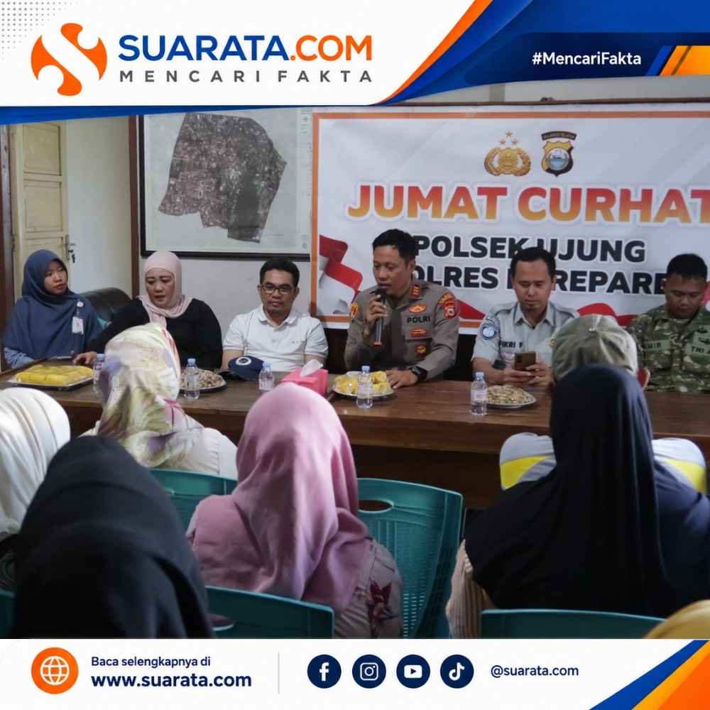 Camat Ujung Parepare Apresiasi Jumat Curhat, Wadah Keterbukaan Yang Memberi Manfaat