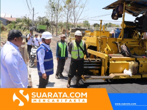 Wali Kota Tasming Hamid Tinjau Jalan Ambo Matti, Progres Pengaspalan Sudah 80 Persen