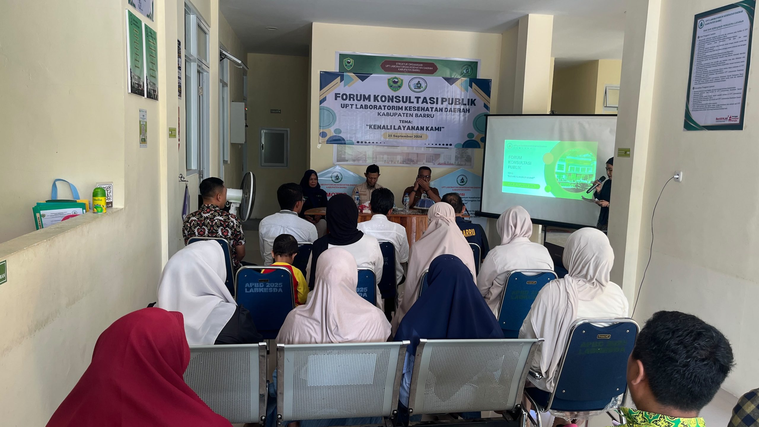 Labkesda Barru Gelar Forum Konsultasi Publik, Media Hingga Pengusaha Depot Air Diikutsertakan