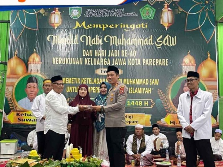 Kapolsek Ujung Hadiri Maulid Nabi di KKJ, Turunkan Personil Pengamanan