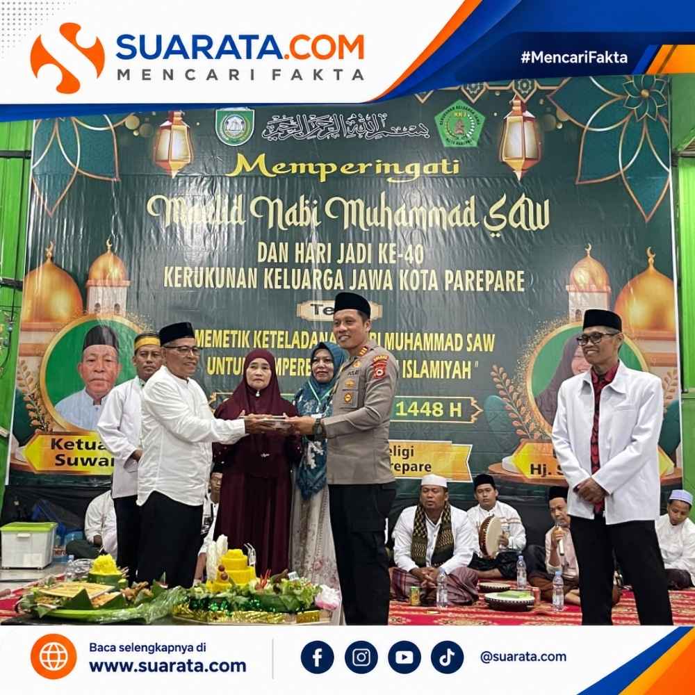 Kapolsek Ujung Hadiri Maulid Nabi di KKJ, Turunkan Personil Pengamanan