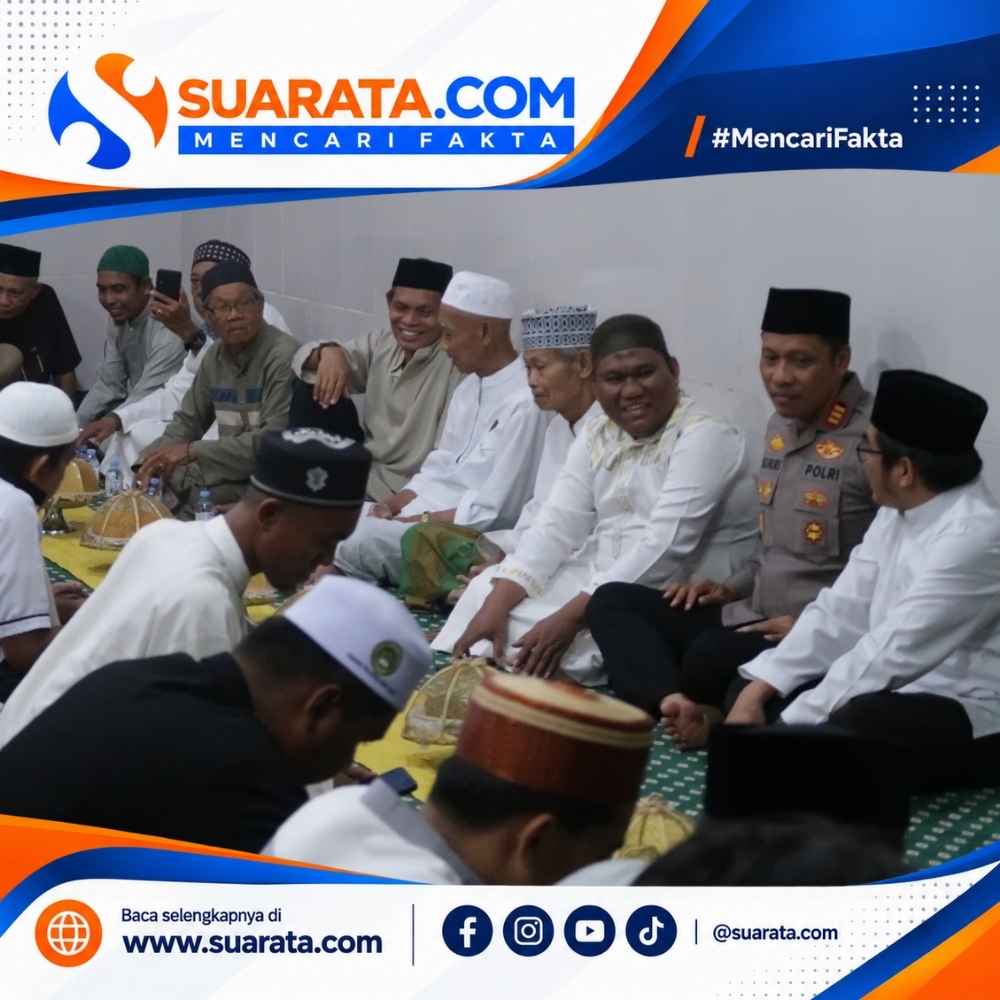 Kapolsek dan Camat Ujung Hadiri Maulid Nabi, Hadir di Tengah Warga Berikan Dukungan Moral