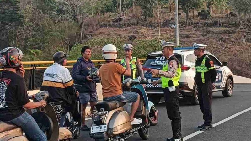 Satlantas Parepare Cek Bulu Batue, Tindak Lanjuti Informasi Balap Liar