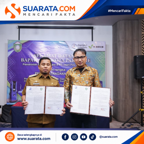 Pemkot Parepare Gandeng PT Japri Pay Nusantara, Siapkan Infrastruktur Kendaraan Listrik
