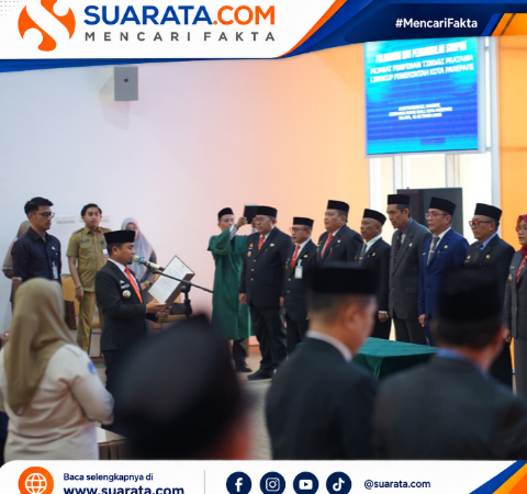 Wali Kota Parepare Tekankan Integritas dan Kinerja Pejabat Eselon II, Pelayanan Publik Jadi Prioritas