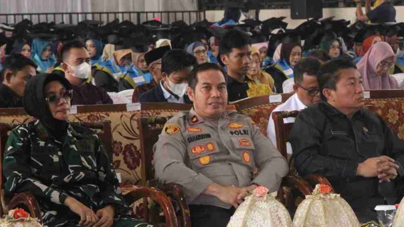 Wakapolres Parepare Minta 597 Wisudawan UMPAR Jadi Pelopor Kamtibmas