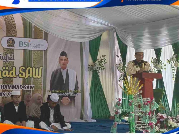Maulid MAN Pinrang, Kakan Kemenag Tekankan Makna Keikhlasan
