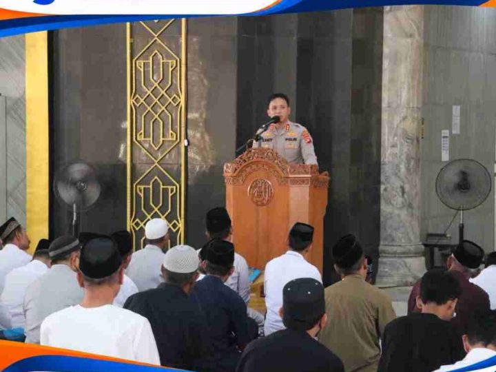 Shalat Jumat Keliling, Kapolres Polman Ajak Keluarga Cegah Narkoba