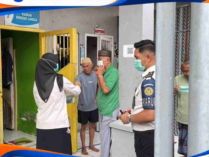 Kabut Asap, Lapas Parepare Prioritaskan Masker untuk WBP Lansia