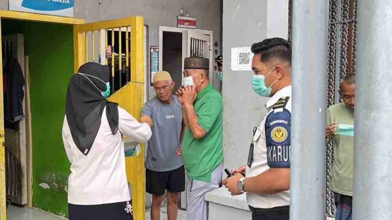 Kabut Asap, Lapas Parepare Prioritaskan Masker untuk WBP Lansia