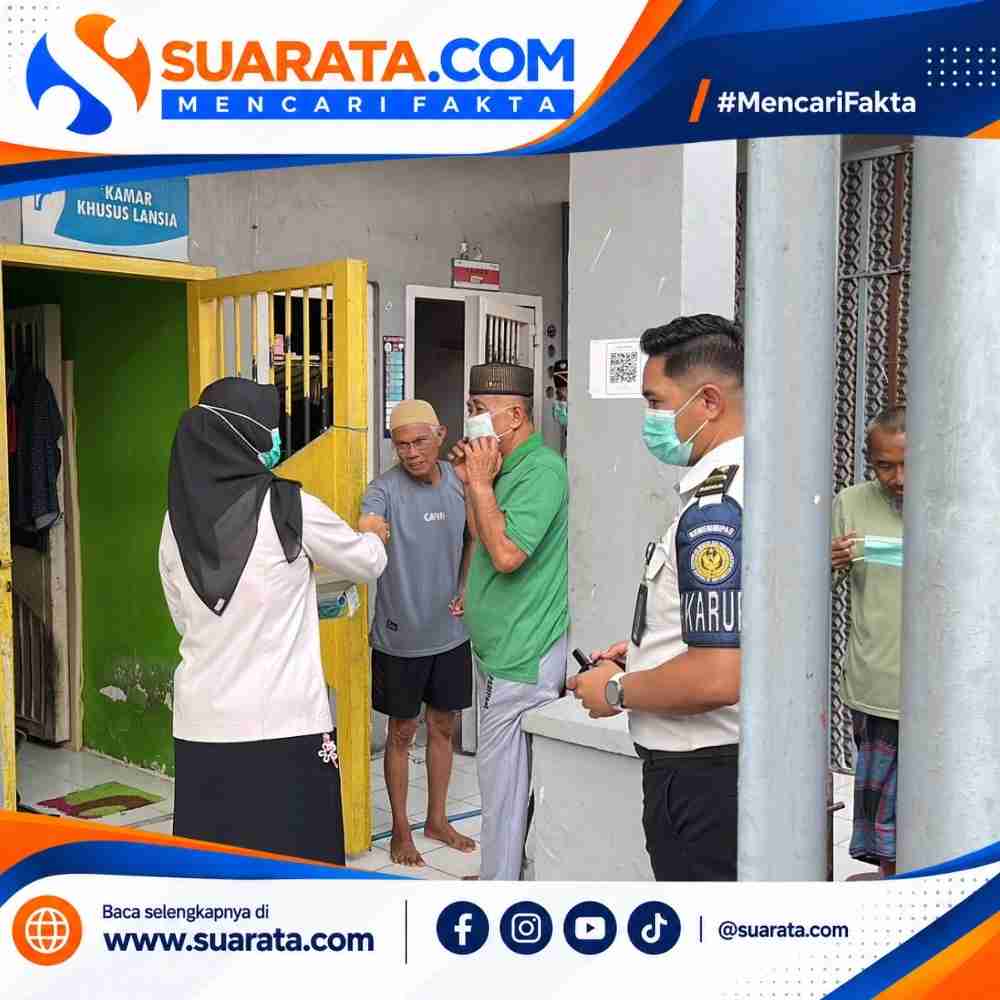 Kabut Asap, Lapas Parepare Prioritaskan Masker untuk WBP Lansia