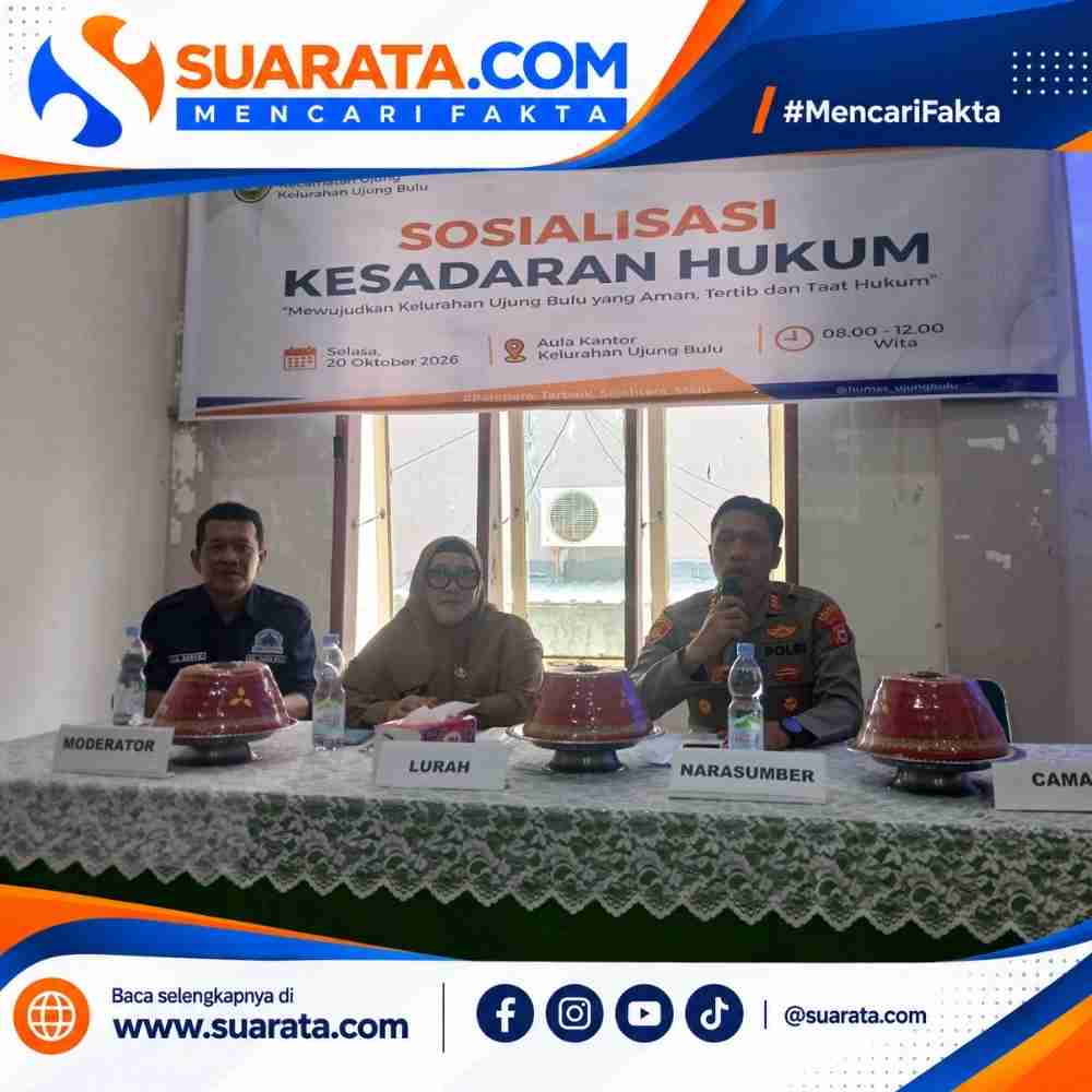 Kapolsek Ujung Pembawa Materi di Sosialisasi Kesadaran Hukum, Dukung Terwujudnya Masyarakat Sadar Hukum