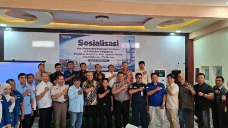 Pelindo Parepare Percepat Layanan Pelabuhan, Sosialisasikan Kebijakan Baru