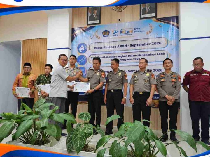 KPPN Parepare Apresiasi Satker dengan Capaian IKPA 100