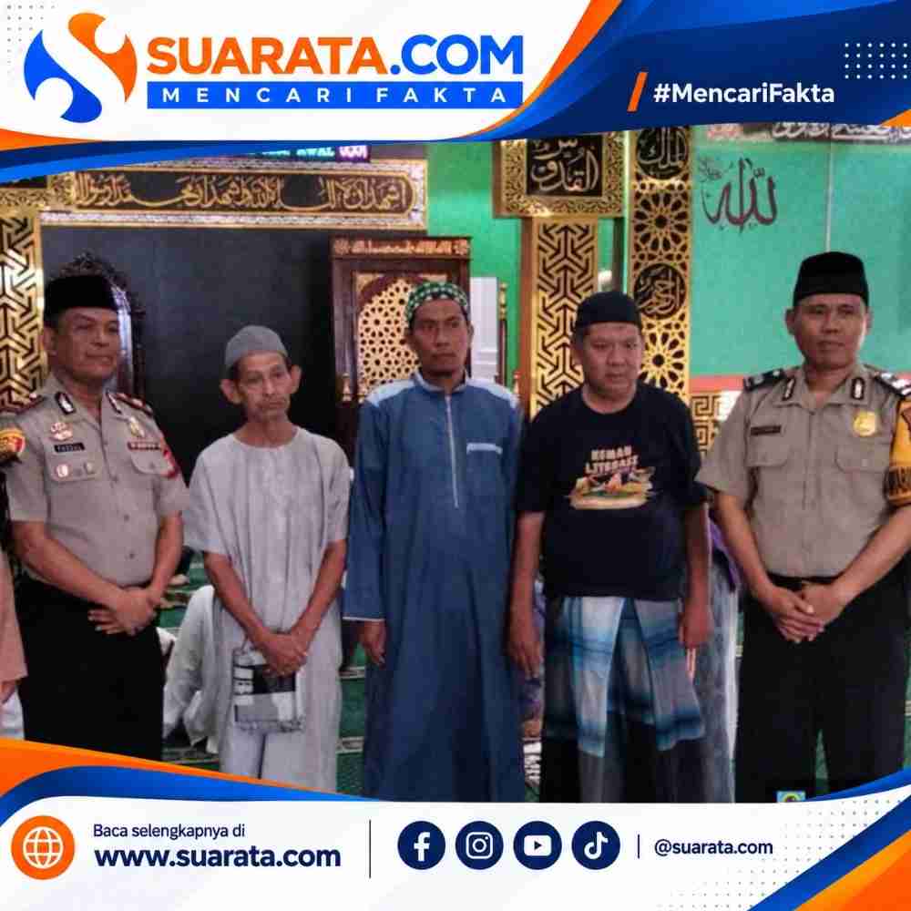 Safari Jumat Keliling, Waka Polsek Ujung Sampaikan Pesan Operasi Patuh hingga Waspada Peredaran Narkoba